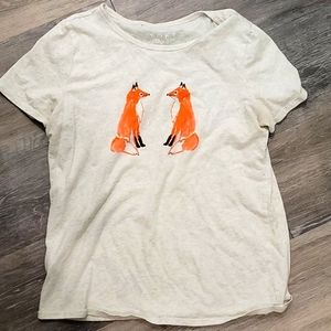 LOFT Graphic Fox T-Shirt
